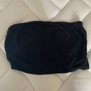 Black tube top Nasty Gal